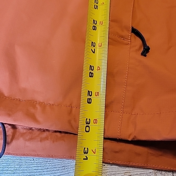 The North Face Windbreaker Adult XXL Dark Orange Full Zip Dry Vent Jacket Pocket - Picture 12 of 15